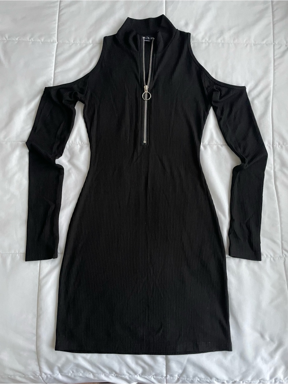 LBD Cold-Shoulder Dress